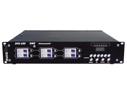 Eurolite DPX-620, 6x 20A stmívač