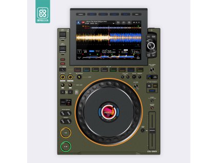 L109 1 alpha theta cdj 3000x mash up skin preview