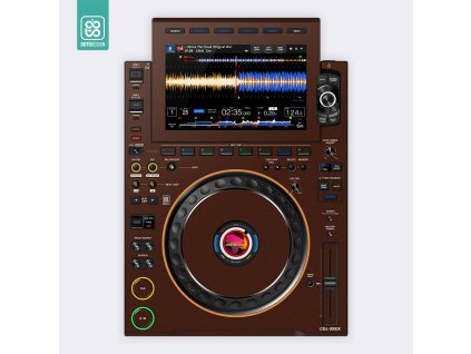 L109 2 alpha theta cdj 3000x mash up skin preview