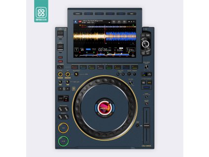 L109 3 alpha theta cdj 3000x mash up skin preview