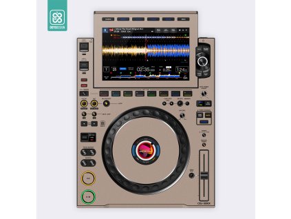 L107 8 alpha theta cdj 3000x full colors skin preview
