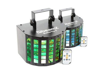 beamz butterfly ii led mini derby 2 pcs 1