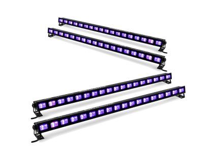 beamz buv183 led uv bar 4 pcs
