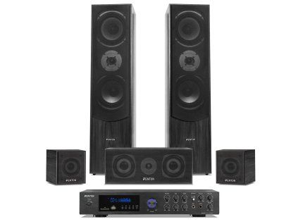 Home cinema set černý