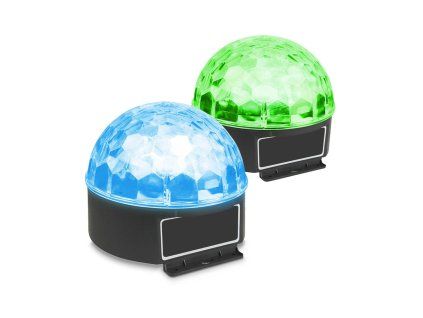 fuzzix magic jelly dj ball 6x 1w leds 2 pcs