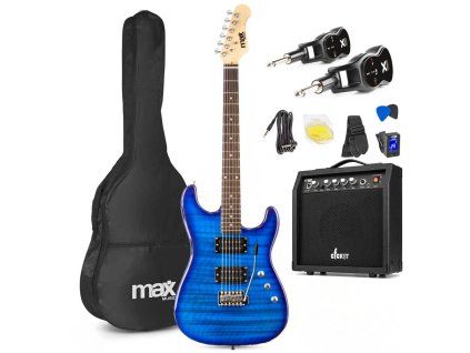 GigKit Bezdrátový kytarový set modrý