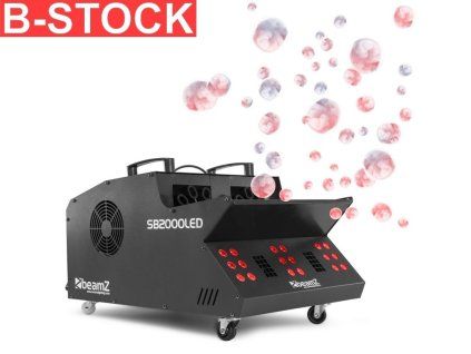 SB2000LED Výrobník mlhy a bublin s LED, B-Stock