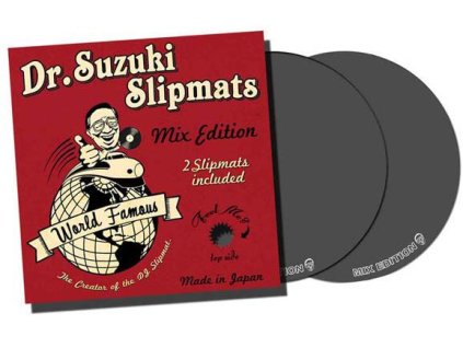 Rane Dr. Suzuki 2x12" Tablecloth Slipmats Mix Edition