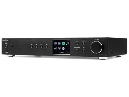 Audizio Adria Wi-Fi internetové rádio s DAB+ a Bluetooth, černé