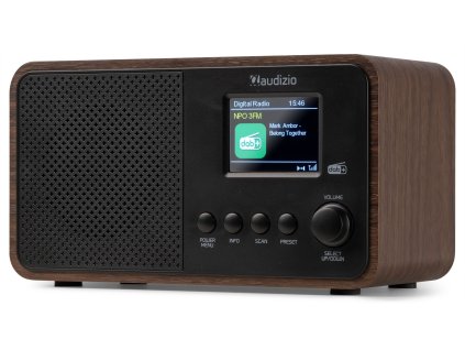 Audizio Avio DAB+ Radio wood