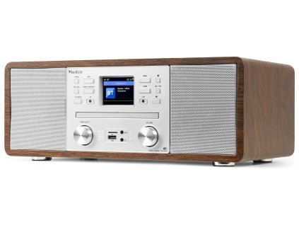 Audizio Avola Digital music system CD/BT/DAB+/Internet silver