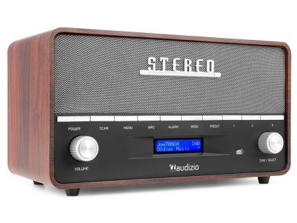 Audizio Corno Retro DAB+ Radio Šedá barva
