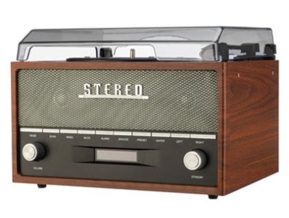 Audizio Frisco Retro Record Player DAB+ Radio