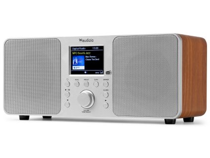 Audizio Genua DAB+ Stereo radio silver