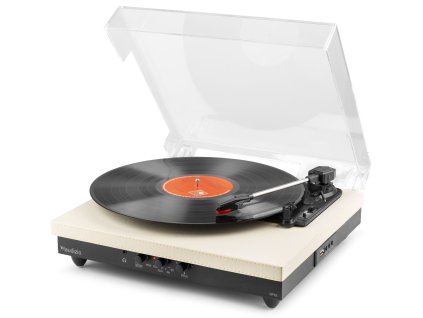 Audizio RP113C Gramofon s BT in/out, krémový