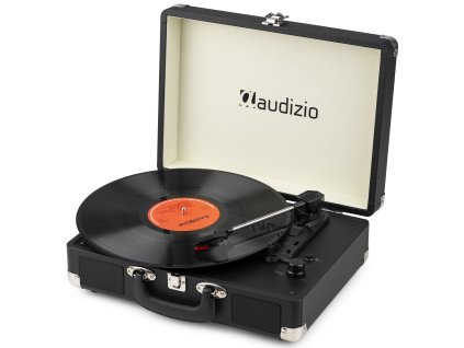 Audizio RP116BK Record player briefcase with BT In/Out