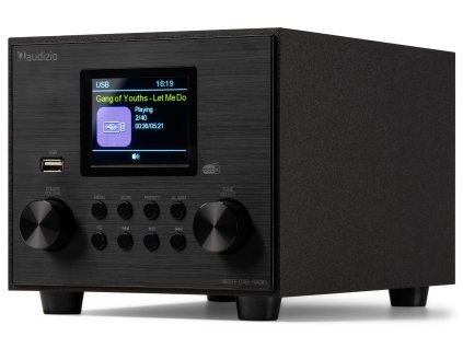 Audizio Vieste DAB+ Radio with subwoofer black