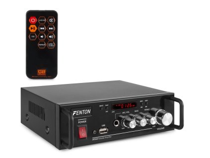 Fenton AV344 Karaoke zesilovač 2x50W s věstavěnou baterií, bluetooth a USB