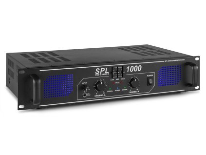 Skytec SPL 1000 Zesilovač 2x500W EQ
