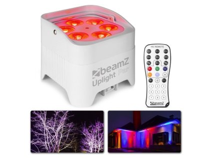 BeamZ BBP96SW Battery Uplight Par 6X12W WDMX