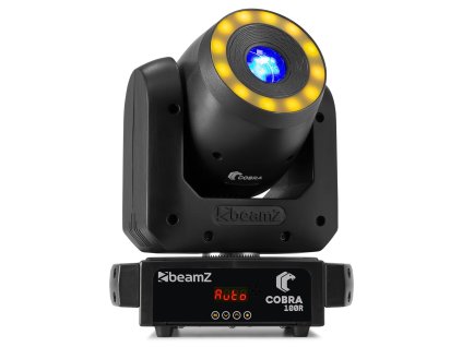 BeamZ Cobra 100R Spot 100W Moving Head with Ring