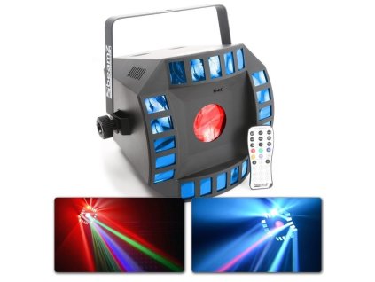 BeamZ Cube 4 II, 2x10W QCL+ 64 RGBAW LED, DMX