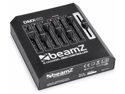 BeamZ DMX-60 Kontroler DMX, 6-kanálový