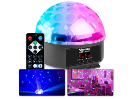 BeamZ JB60R Jelly Ball DMX LED 6 Colours