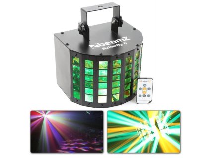 BeamZ LED Butterfly II LED MINI DERBY