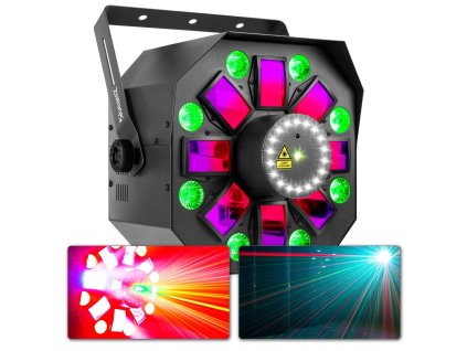BeamZ MultiBox LED Effect s Laserem a Stroboskopem