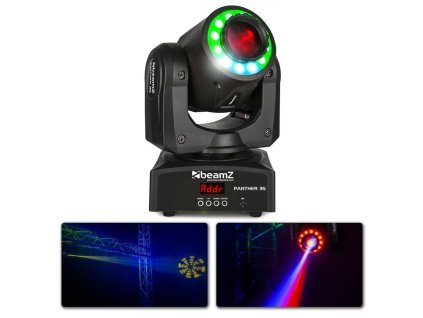 BeamZ Panther 35 Led Spot Otočná hlava s LED Ring