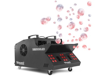 BeamZ SB2000LED Kouřový & bublinkový výrobník s RGB LEDS