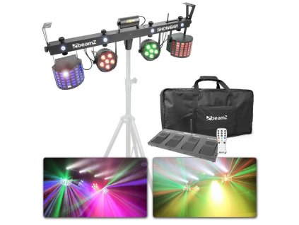 BeamZ Showbar 2X PAR, 2X Butterfly AND R/G Laser DMX IRC