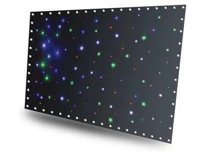 BeamZ SPW96 Zástěna LED96 RGBW 3X 2M s ovladačem