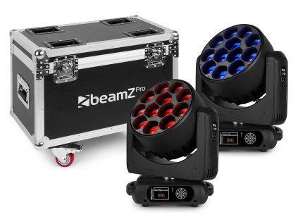 BeamZ Pro MHL1240 Mov Head Zoom 12x40W 2pc FC