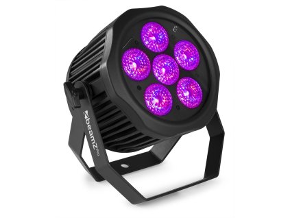 BeamZ Pro WBP612IP Aluminiový bateriový LED PAR 6-in-1 LEDs s krytím IP 65
