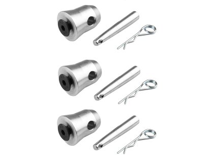 BeamZ Professional P33 Set of 3 Half Cone Connectors