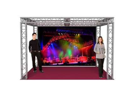 BeamZ Truss 4,71 x 4,5 x 2,5 m Set pro výstavní stánek nebo showroom