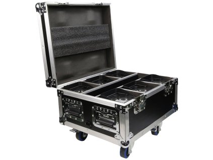 BeamZ Pro BBP62 Uplighter Set 6x Uplight PAR IP65 v přepravním kufru s nabíjením