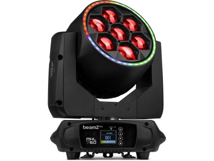 BeamZ Professional Pohyblivá hlava MHL760 LED Bee Eye se zoomem 2ks v přepravním kufříku