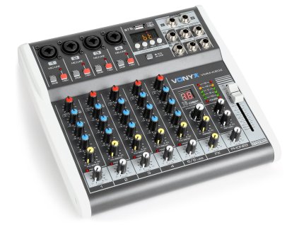Vonyx VMM-K602 s DSP 6 kanálový mixážní pult