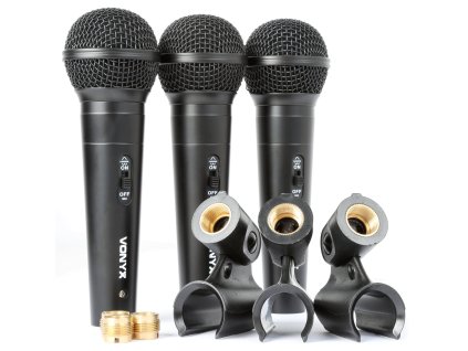 Vonyx VX1800S Dynamický mikrofonní set 3 ks