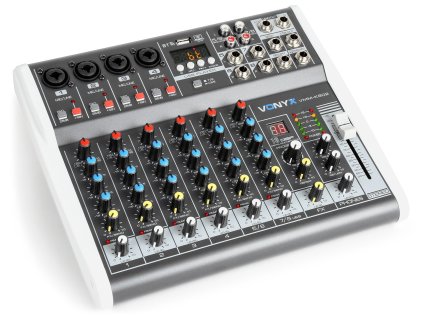 Vonyx VMM-K802 8-Channel Music Mixer With DSP