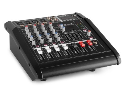 Vonyx AM5A 5-Channel Mixer With Amplifier DSP/BT/SD/USB/MP3