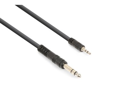 Vonyx CX330-3 kabel 3,5 mm stereo jack - 6,3 mm stereo jack (3m)