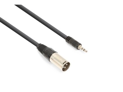 Vonyx CX318-05 kabel XLR (M) - 3.5mm jack stereo (M) 0,5m
