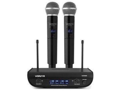 Vonyx WM82 Micro UHF digital 2ch HH