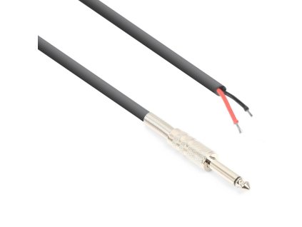 Vonyx CX410-6 Speaker Cable 6.3mm Mono Jack - Open End 6.0M