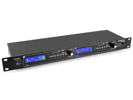 Vonyx VX2USB MK2 Dvojitý multimediální přehrávač USB/SD/BT