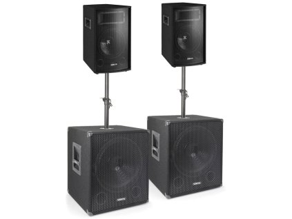 Vonyx Super Bass 1700 Set subwooferů a reproduktorů